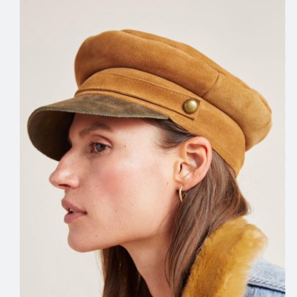 Lack Of Color Lola Brown Suede Two Toned Hat. NWT! Sz M (57cm) - Picture 5 of 12